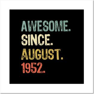 Awesome Since August 1952 Posters and Art